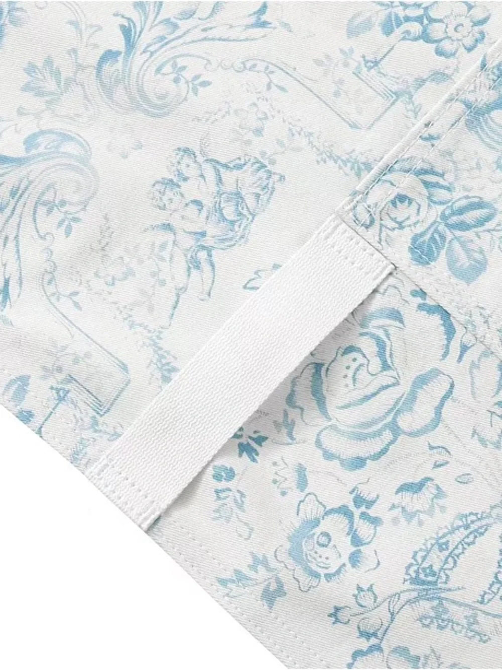 Hedley and Bennett x LoveShackFancy Cropped Essential Apron- Vintage Sea